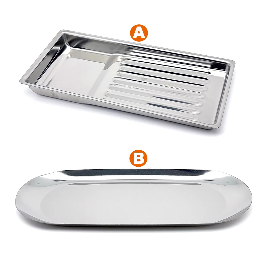 Medical Lab Instruments - Bandeja médica de aço inoxidável dental