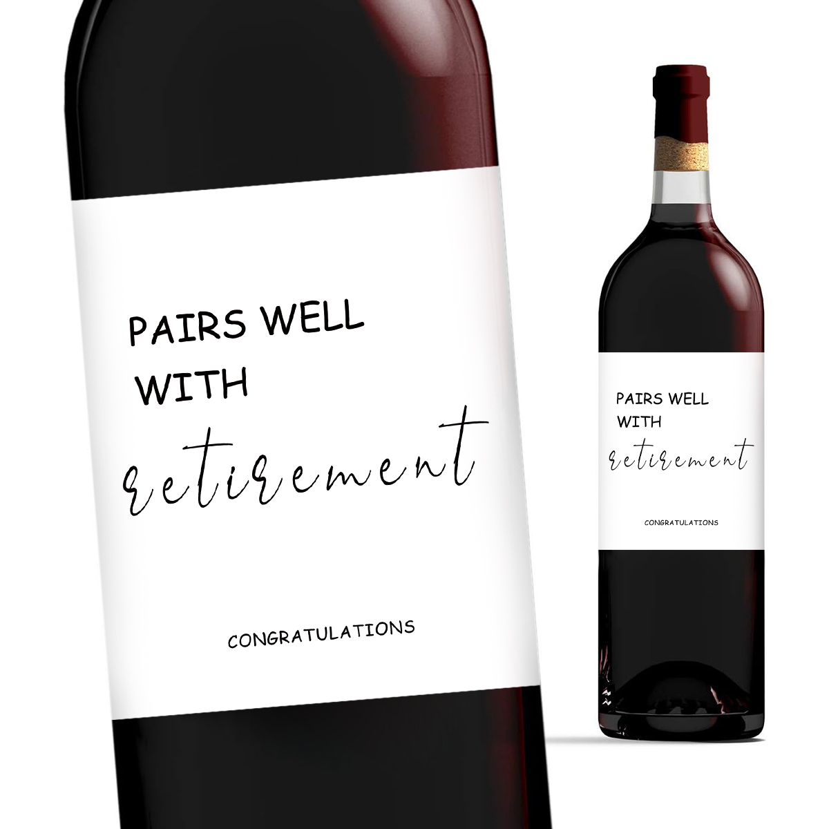 Medical Label - Etiquetas engraçadas para garrafas de vinho,