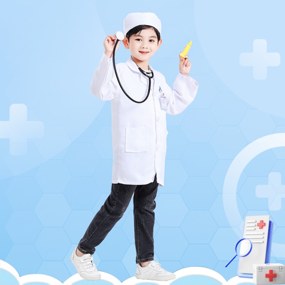 Medical Lab Usa - Conjunto de fantasia de dramatização para