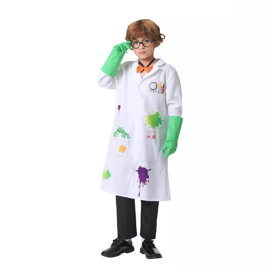 Medical Lab Day - Fantasia de Cientista para Crianças no