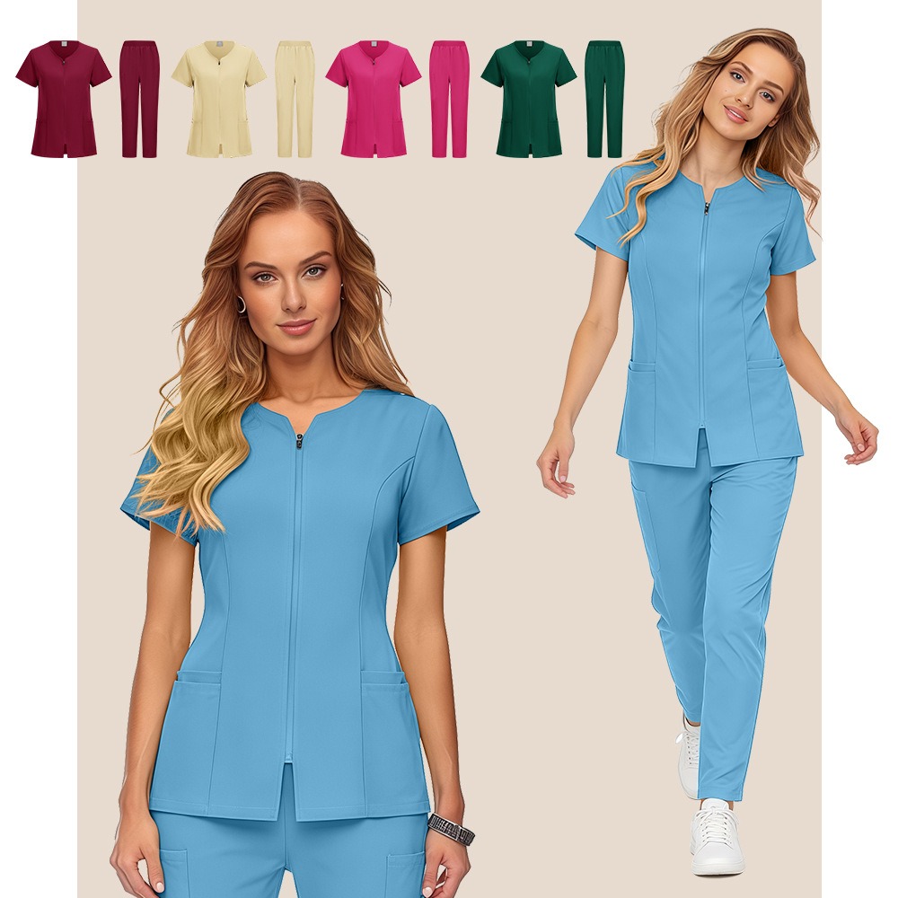 Medical Lab Coat - Conjunto de Uniforme Médico Atacado: Scrubs
