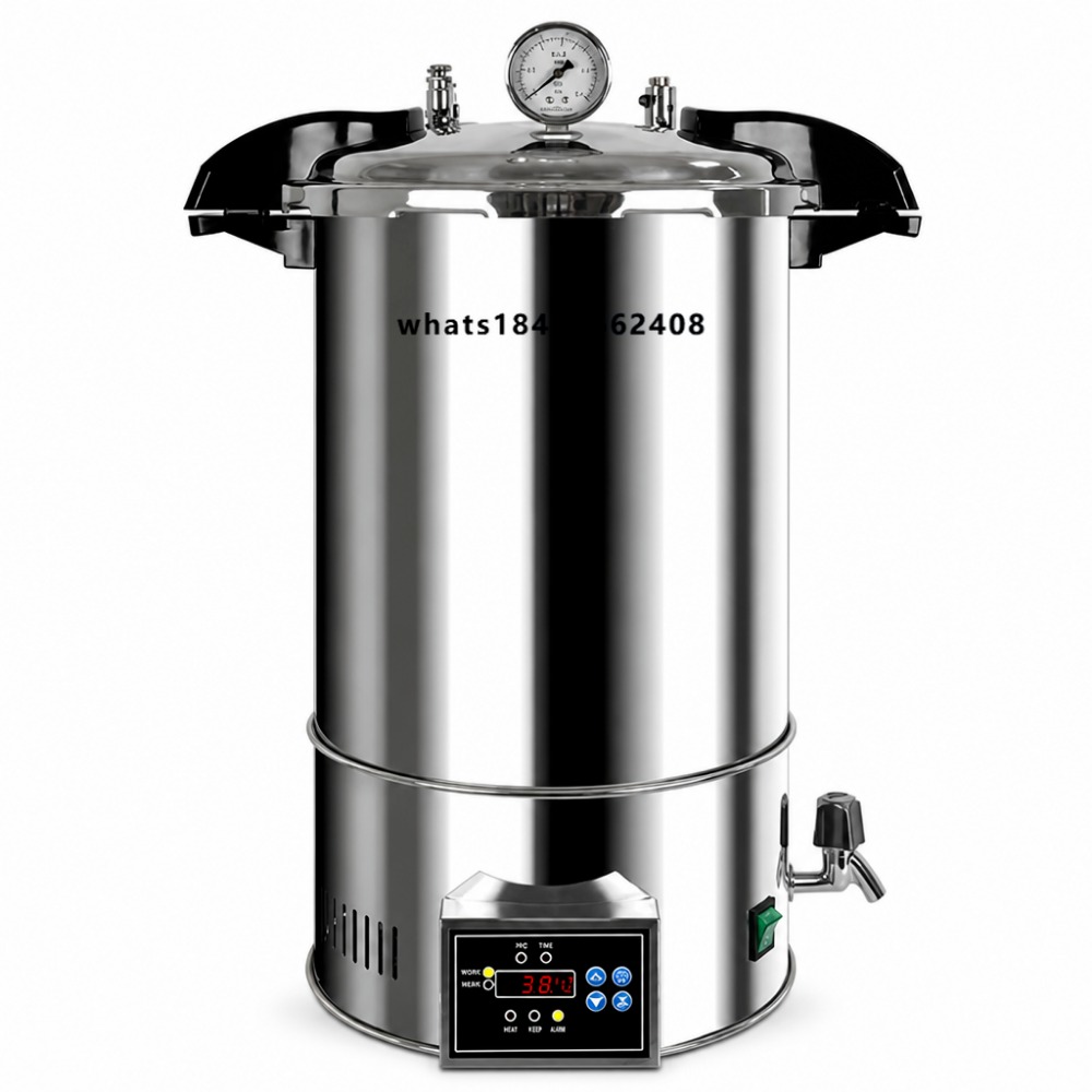 Medical Lab Usa - Autoclave Digital a Vapor de 24L,