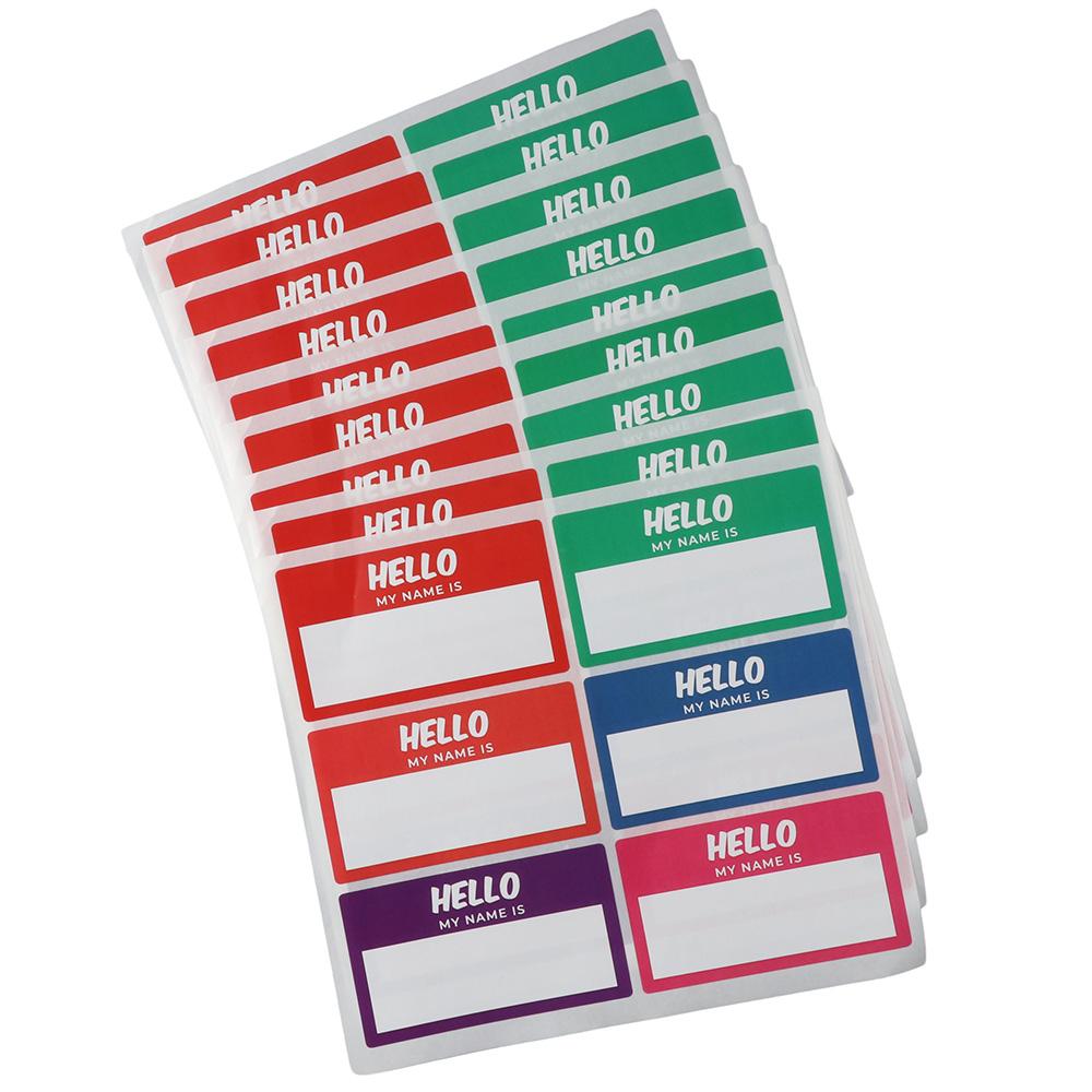 Medical Label - 10 folhas de etiquetas com nome,