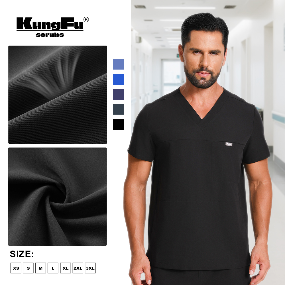 Uniforme de Enfermagem KUNGFU  - Medical Lab Coat avaliação e preço