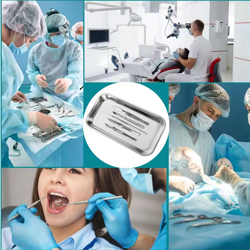 Bandeja de Aço Inoxidável para - Medical Lab Instruments avaliação e preço