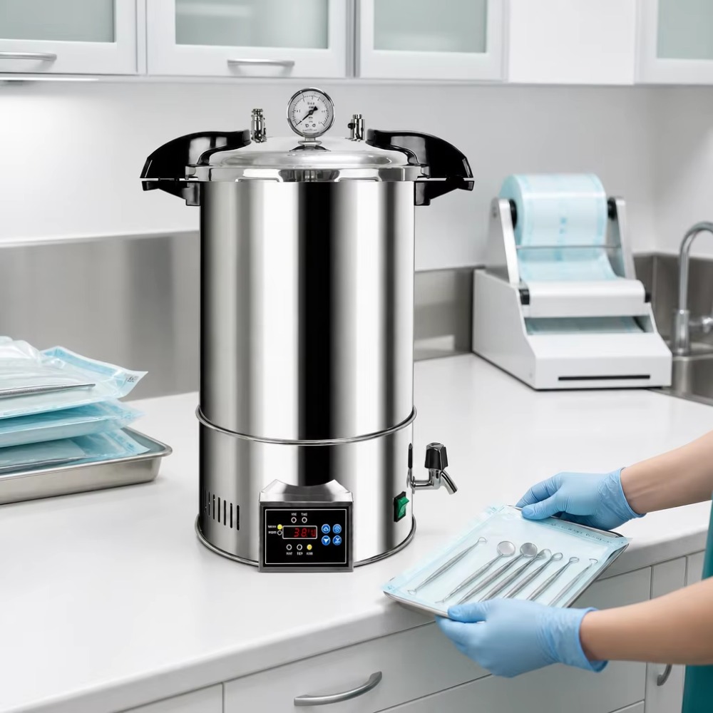Autoclave Digital a Vapor de 2 - Medical Lab Usa avaliação e preço