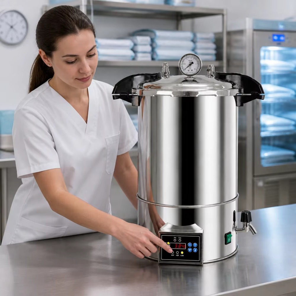 Autoclave Digital a Vapor de 2 - Medical Lab Usa avaliação e preço